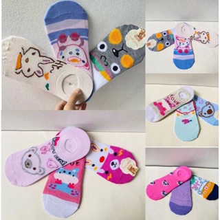 Kit 6 Ou 12 Pares de Meia Sapatilha Feminina Estampada