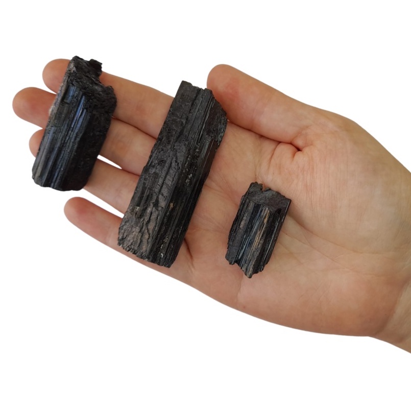 Turmalina Preta Pedra Natural Bruta Unidade