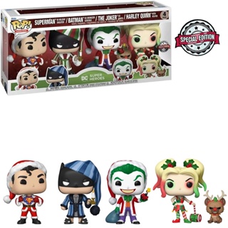 Funko Pop Arlequina Harley Quinn Wrapped Bomb 299 DC Heroes com o