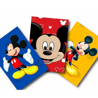 Kit 3 Placas Quadros decorativos Mickey decoração festa escola infantil quarto criança menino