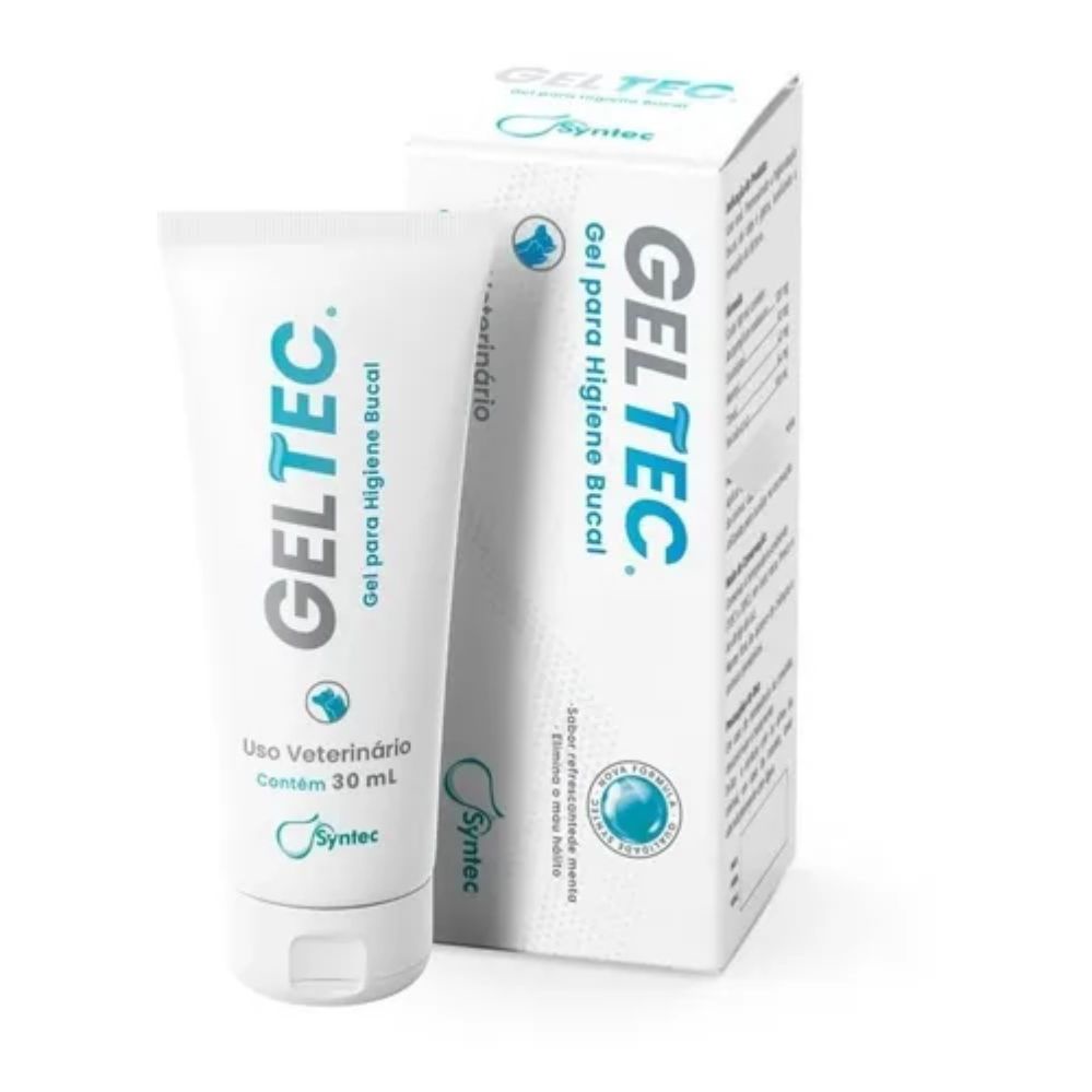 Gel Dental Geltec Antisséptico Oral Para Cães e Gatos 30ml | Shopee Brasil