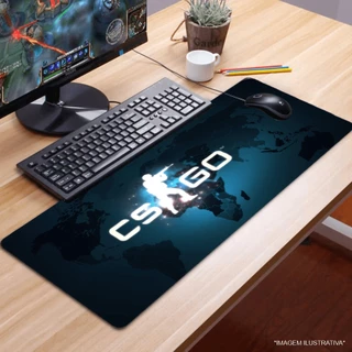 Mouse Pad Gamer 65x32cm Estampa CS GO 993