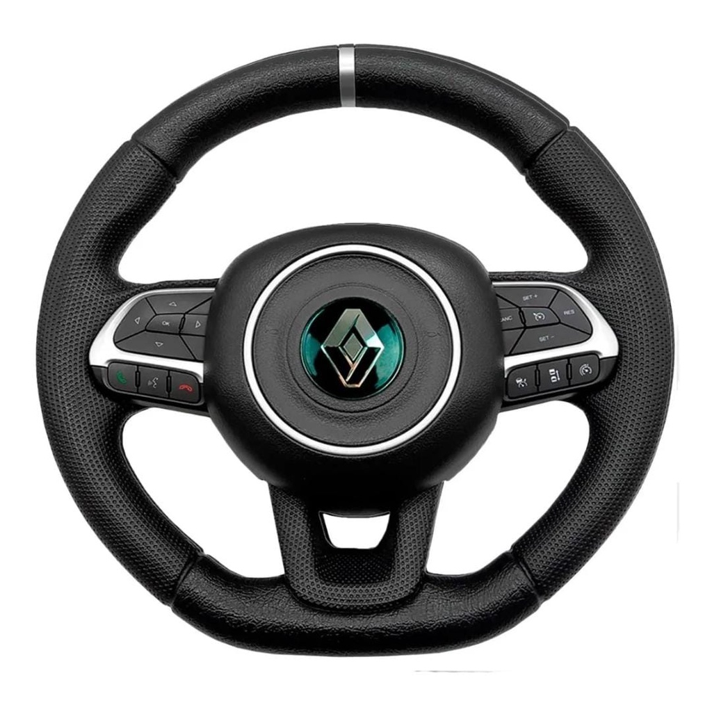 VOLANTE ESPORTIVO RENAULT TORO COM JFA CLIO LOGAN SANDERO SCENIC 