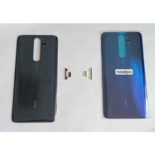 kit tampa traseira + botão externo para xiaomi redmi note 8 pro novo
