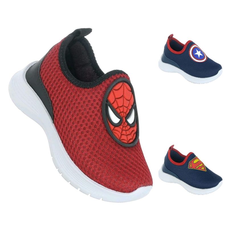 Tenis infantil masculino cheap super herois