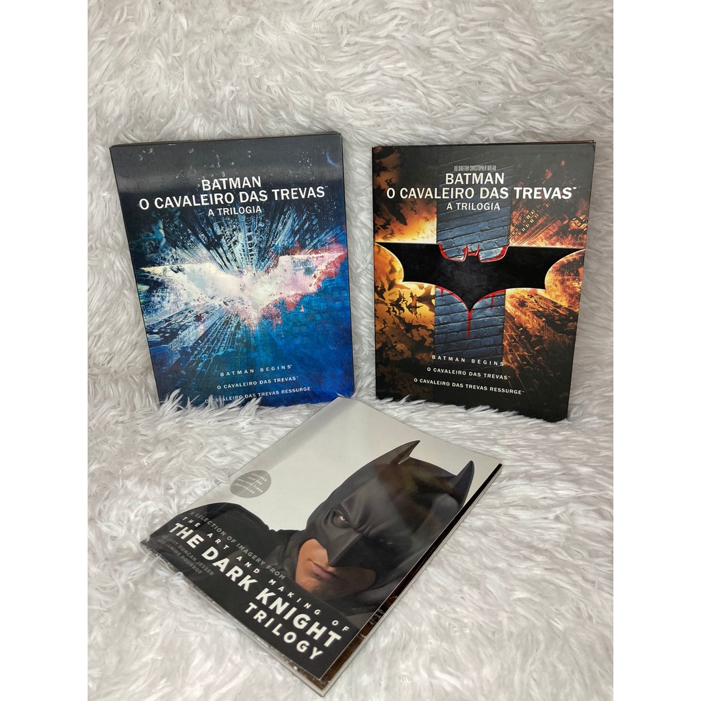 Box Dvd Batman O Cavaleiro das Trevas - A Trilogia | Shopee Brasil