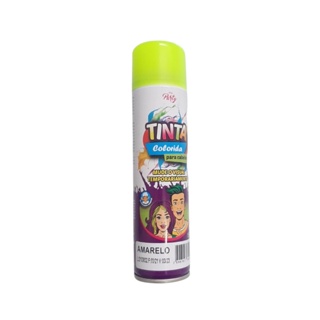 Tinta Spray para Cabelo Neon Colorido Fluor Temporária 135mL - Apollo Festas