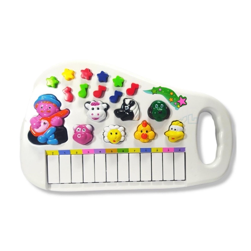 Mini Piano Infantil Animais Cavalo Cute Toys - Pedagógica