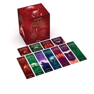 Box Harry Potter Premium Vermelho 7 Livros Em Capa Dura - Exclusivo ...