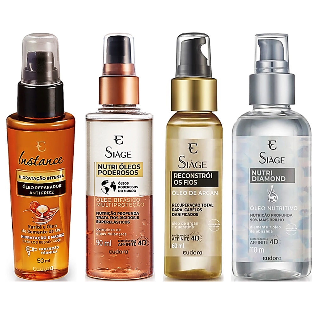 Óleo Reparador de Pontas Eudora Siage Instance