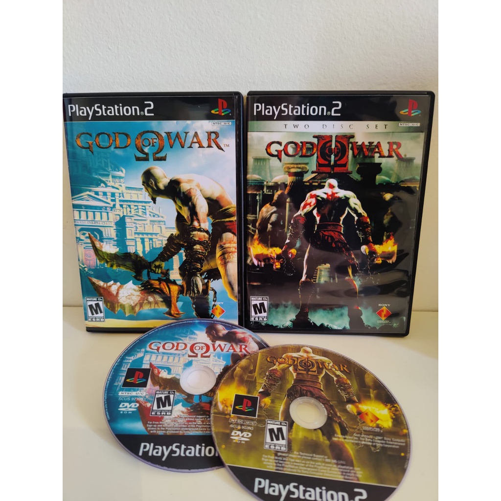 GOD OF WAR 1 E 2 - PT BR - PLAY 2 | Shopee Brasil