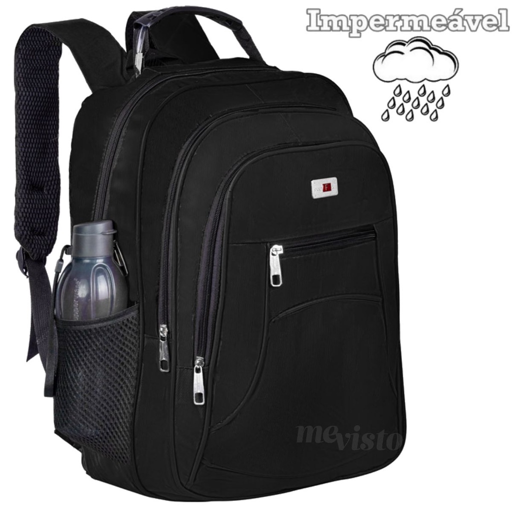 Mochila Feminina Impermeável Resistente Reforçada Grande