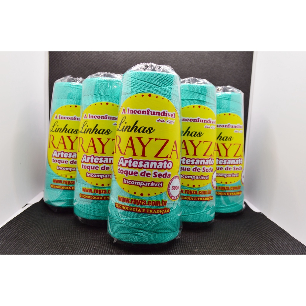 Linhas Rayza Artesanato ++ Grossa tex 288 Heat-Set 98069 Verde Cabaré ...