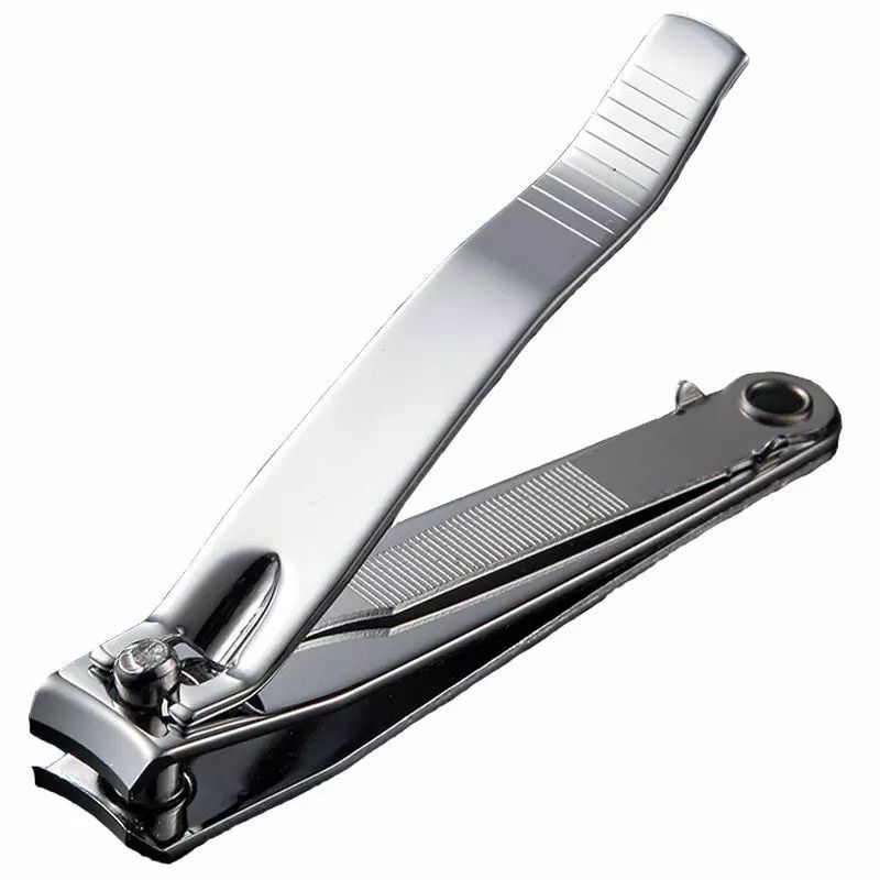 Cortador de Unhas Grande Inox Pé e Mão com Lixa Prático