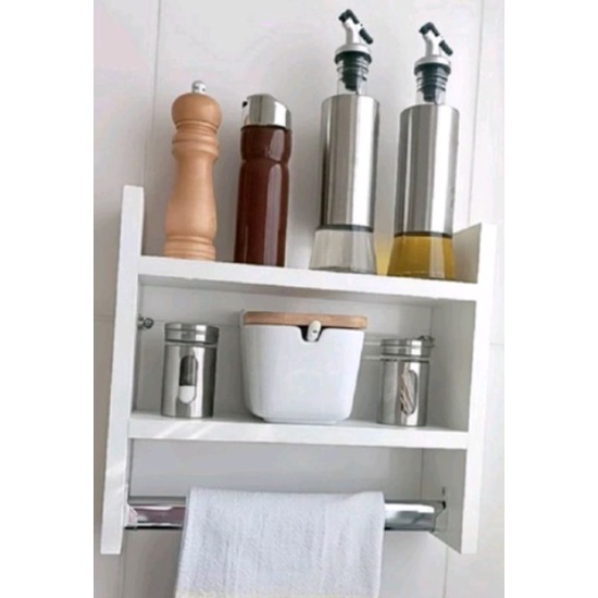 Nicho porta temperos condimentos papel toalha | Shopee Brasil