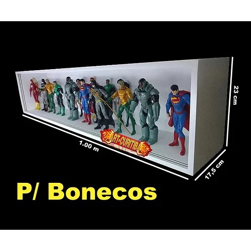 Estante Expositor Bonecos Figuras Marvel Action Fig - Funko - BCA