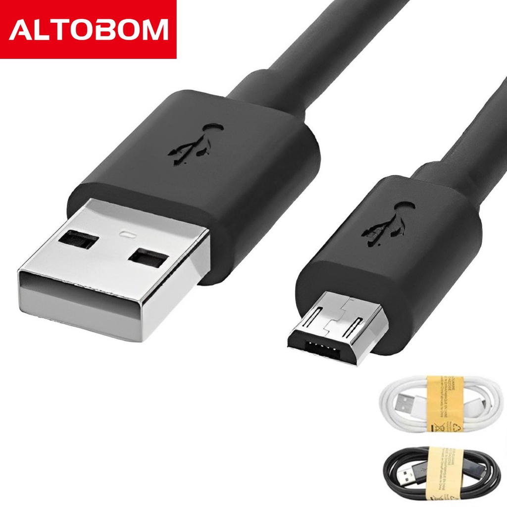 Cabo Carregador Android Micro USB V8 carga rápida e qualidade | Shopee ...