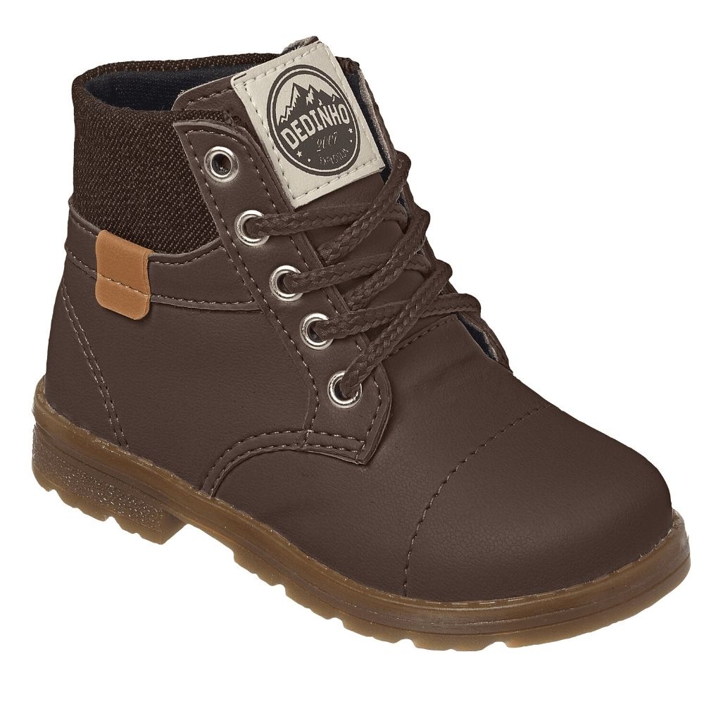 Bota botinha estilo botina bebe infantil caterpillar confortável OFERTA  RELÂMPAGO