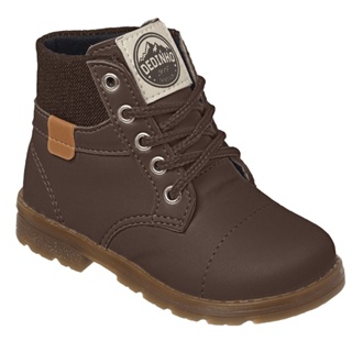 Bota infantil coturno hot sale kurz tratorada masculina