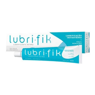 Gel Lubrificante Intimo Lubrifik 50g - Bem Estar Sexual Sex Shop