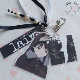 Chaveiro Plastificado Serial Experiments Lain - Anime