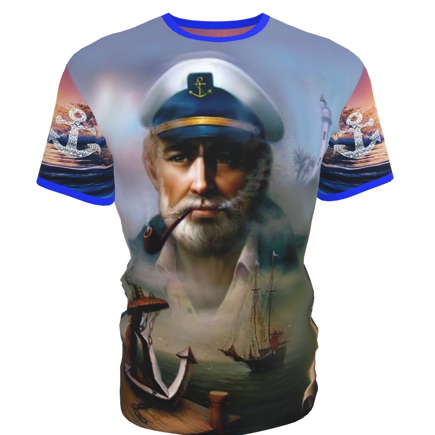 Camisa Linha Umbanda e Candomblé / Marinheiro / Balanço do Mar / Capitão Do Mar / Religião