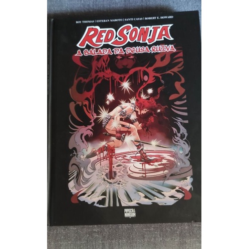 Red Sonja A Balada da Deusa Ruiva - por Esteban Maroto | Shopee Brasil