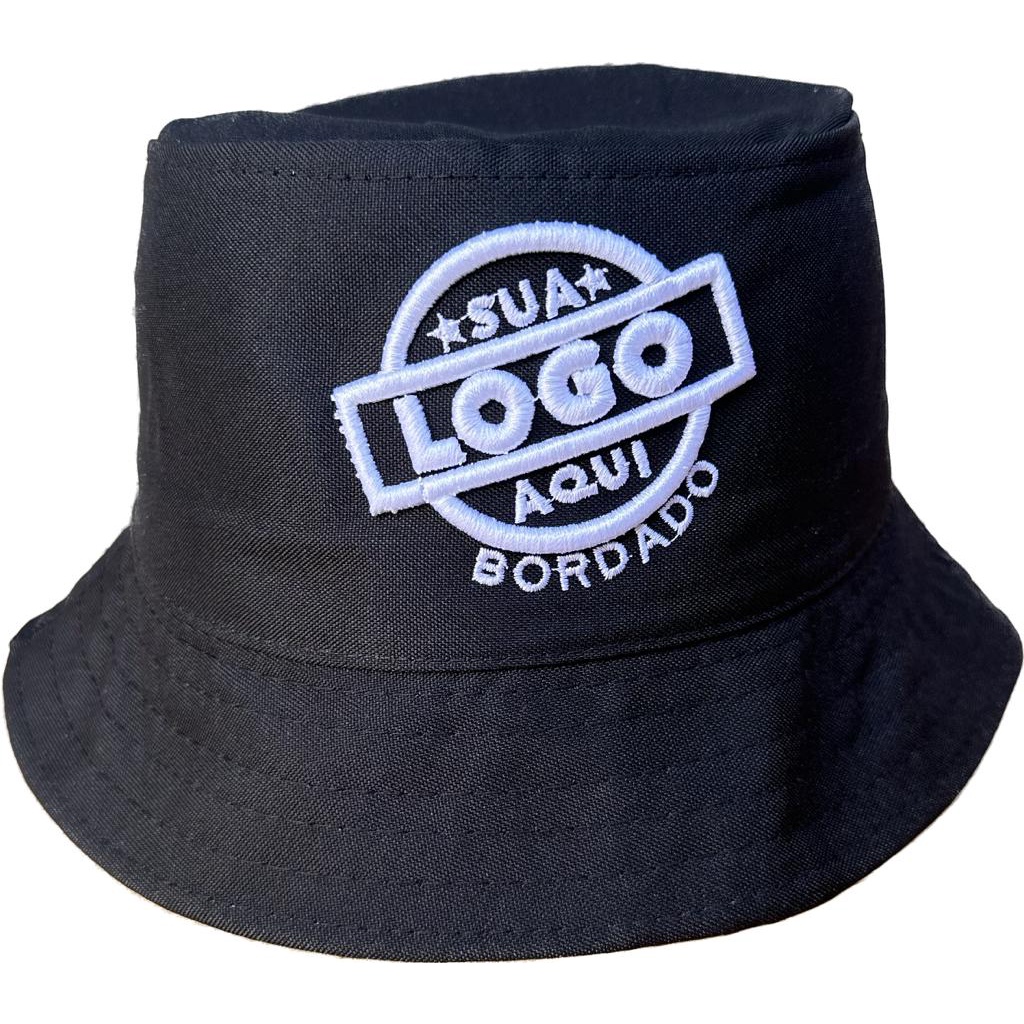 Chapéu Bucket Hat Unissex Personalizado 4 Unidades Bordado com sua