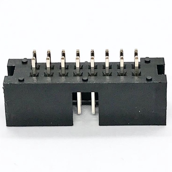 Conector Box Header 16p 180º Sem Ejetor 2,54mm | Shopee Brasil