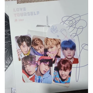 BTS LOVE YOURSELF LP "HER" PHOTOCARDS