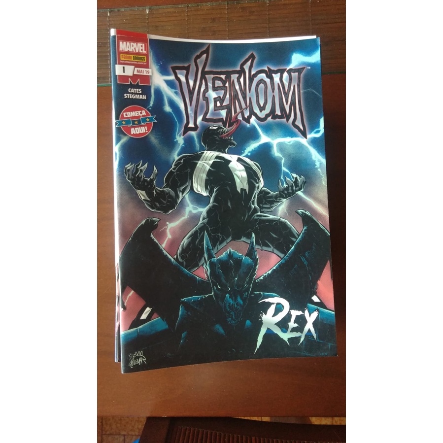 Venom - coleção completa Panini + minisséries Carnificina Total e Rei das Trevas