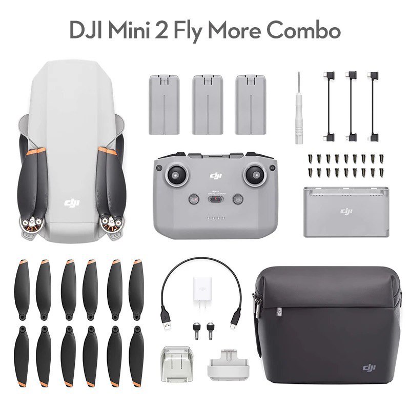 Mini Drone Dji Mavic Mini 2 Fly More Combo Lacrado | Shopee Brasil