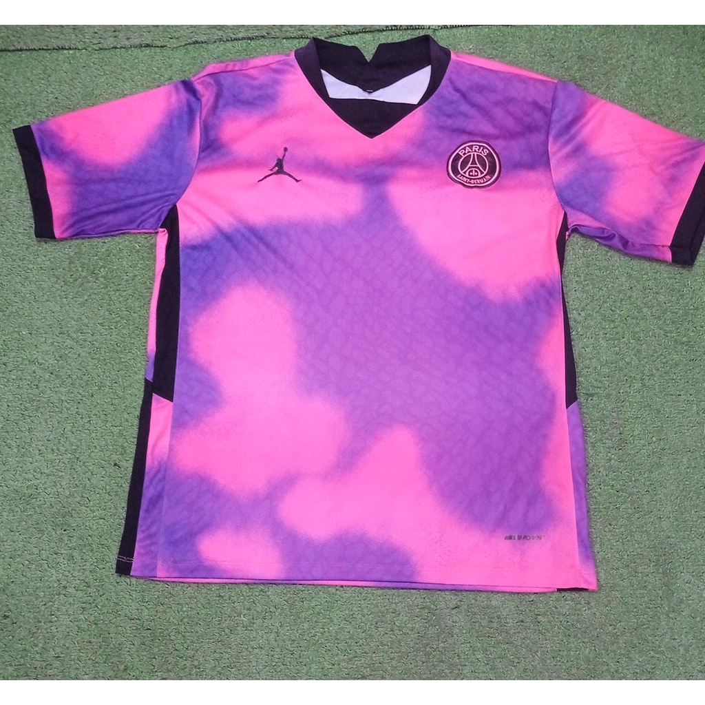 Camisa Paris Saint Germain PSG 2020 - Rosa e Roxa | Shopee Brasil