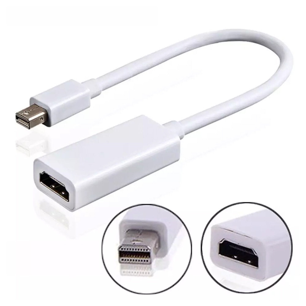 Cabo Adaptador Macbook Mini Displayport para Hdmi - MINI DP X HDMI