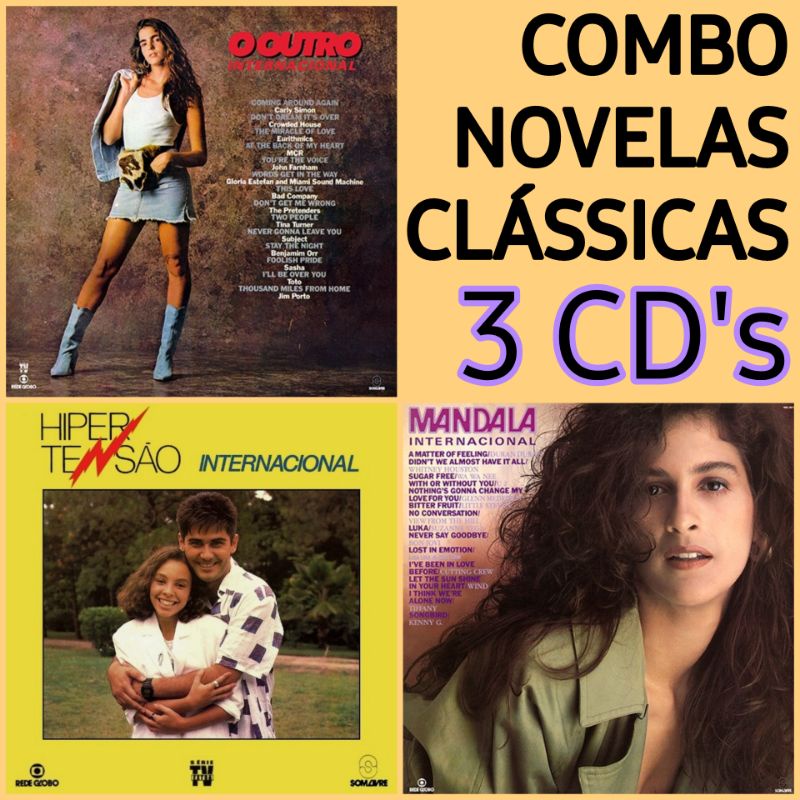 CD Coleção Novelas 80 - O Outro / Hipertensão / Mandala