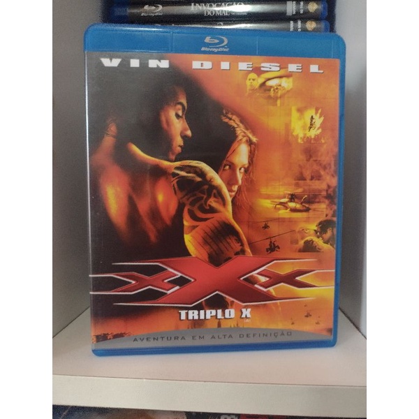 Blu-ray Triplo X - linha de fogo - mulher de preto | Shopee Brasil