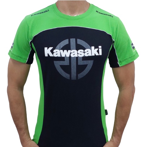 Camiseta Masculina Kawasaki Racing Team 507 Shopee Brasil