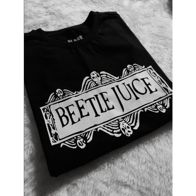 Camiseta/Babylook BEETLEJUICE (os fantasmas se divertem) / 100% algodão