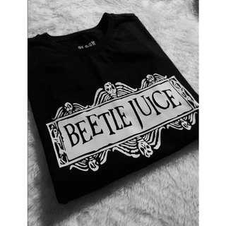 Camiseta/Babylook BEETLEJUICE (os fantasmas se divertem) / 100% algodão