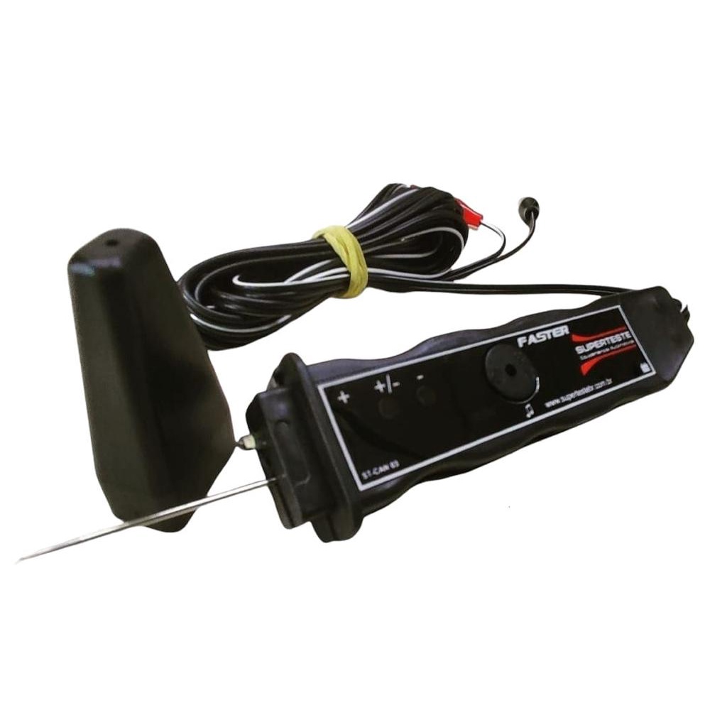 Caneta de polaridade c/ iluminação e bip sonoro