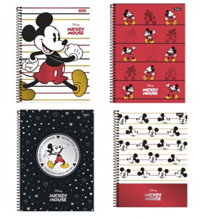 Caderno Universitário Mickey Mouse 1 M 80fls-Foroni
