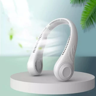 Mini Ventilador De Pescoço Pendurado Usb Ar Condicionado Portátil Sem Lâmina Elétrico Esportivo