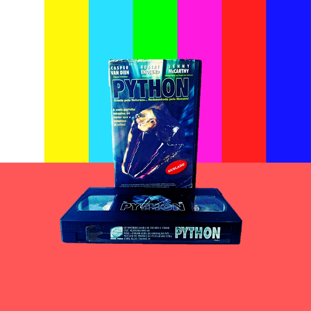 VHS Python - 2000 - DUB | Shopee Brasil