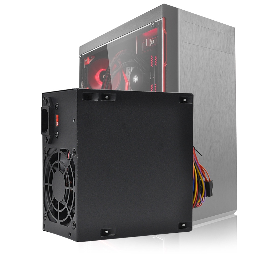 Fonte de alimentação para PC Knup Cowboy KP-532 400W preta 115V/230V