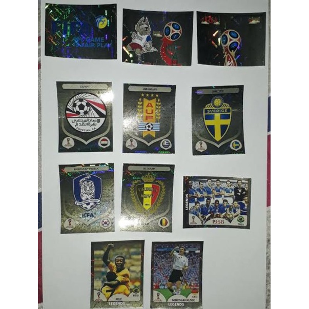 Figurinhas da Copa 2018 (LER DESCRIÇÃO)