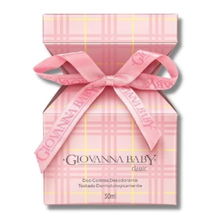 Deo Colonia Classic 50ml Giovanna Baby Desodorante