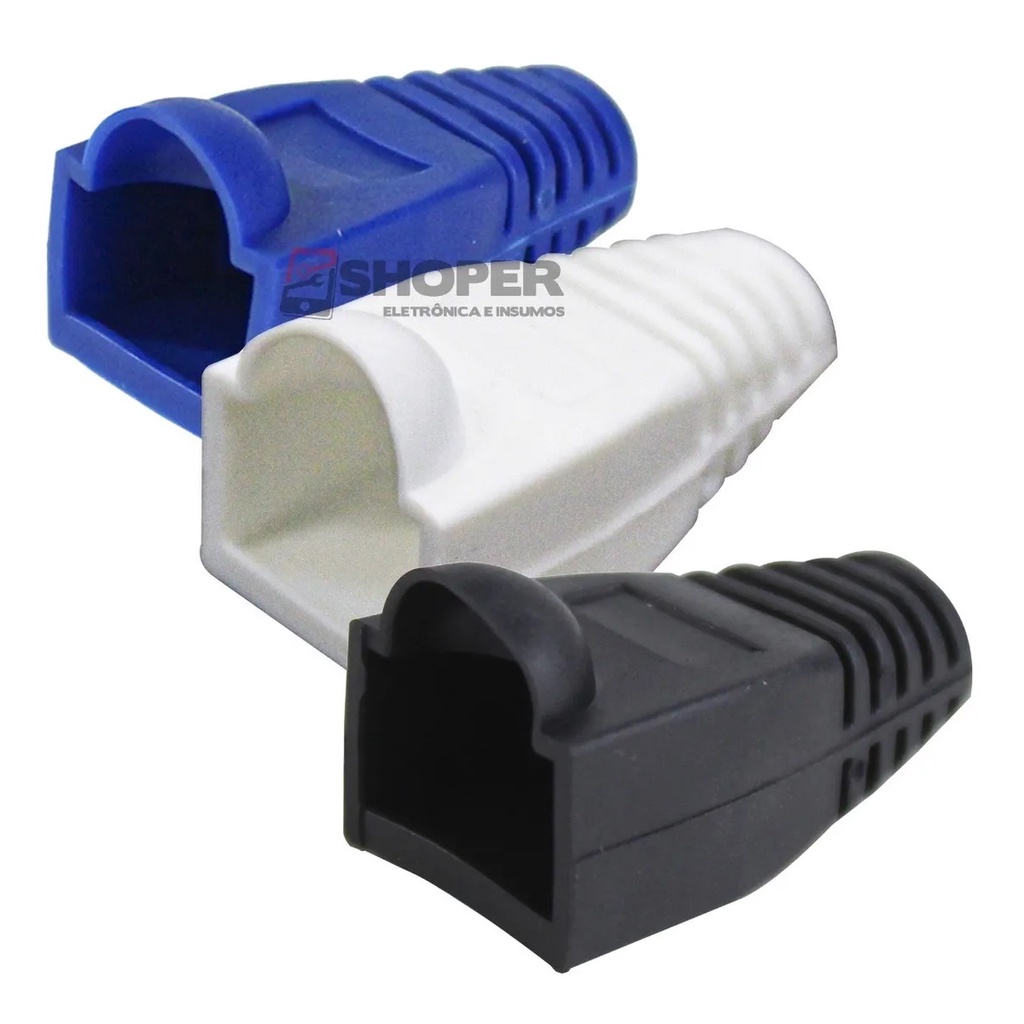Kit 10 Capa Protetora Para Conector RJ45 | Shopee Brasil