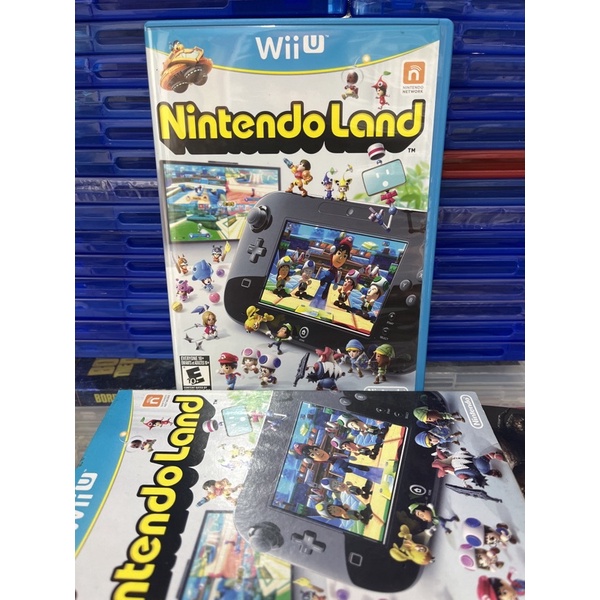 Jogo Nintendo Land Wii U Mídia Física Seminovo Com Manual