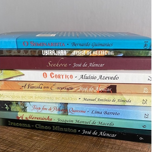 Clássicos da Literatura Brasileira (9 livros) | Shopee Brasil