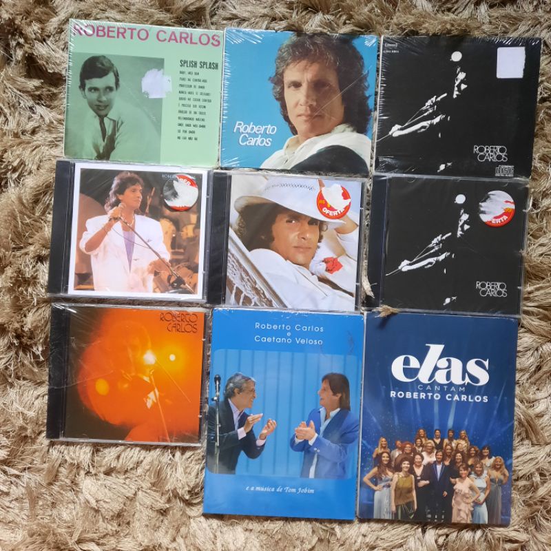 Cds + Dvds Novos Lacrados Roberto Carlos - Splish Splash, 1970, 1976 ...